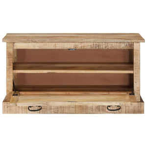 Schuhbank Mango Massivholz 85 cm