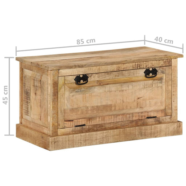 Schuhbank Mango Massivholz 85 cm