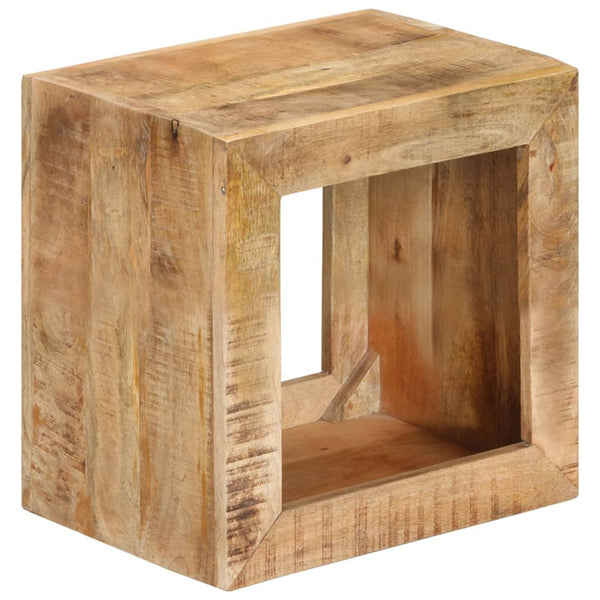 Mango Massivholz Hocker 40x30x40 cm