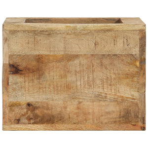 Mango Massivholz Hocker 40x30x40 cm