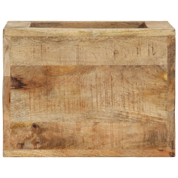Mango Massivholz Hocker 40x30x40 cm