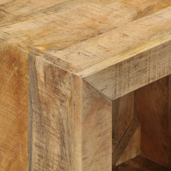 Mango Massivholz Hocker 40x30x40 cm