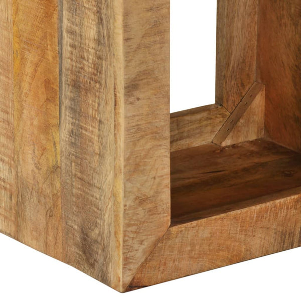 Mango Massivholz Hocker 40x30x40 cm