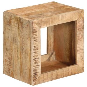 Mango Massivholz Hocker 40x30x40 cm