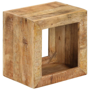 Mango Massivholz Hocker 40x30x40 cm