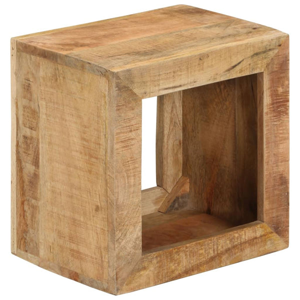 Mango Massivholz Hocker 40x30x40 cm