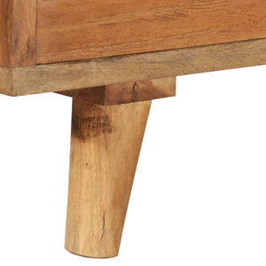 vidaXL Meuble TV Bois d'acacia massif finition miel 140x30x40 cm