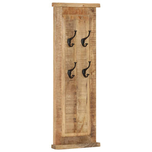 Massivholz Garderoben 2er Set Mango 38x100cm