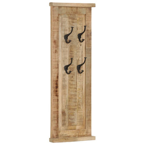Massivholz Garderoben 2er Set Mango 38x100cm