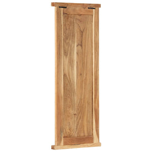 2er Set Garderoben Akazie Massivholz 38x100 cm