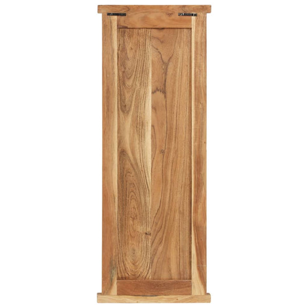 2er Set Garderoben Akazie Massivholz 38x100 cm