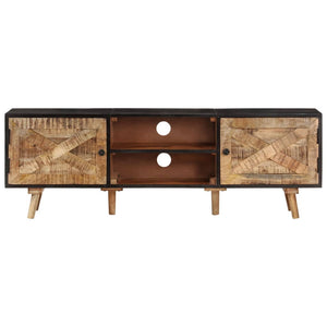 TV-Schrank 140 cm aus Mangoholz & Akazie