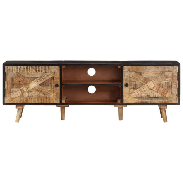 TV-Schrank 140 cm aus Mangoholz & Akazie