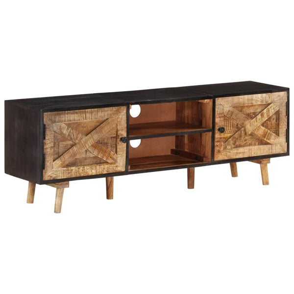 TV-Schrank 140 cm aus Mangoholz & Akazie