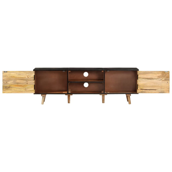 TV-Schrank 140 cm aus Mangoholz & Akazie
