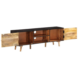 TV-Schrank 140 cm aus Mangoholz & Akazie