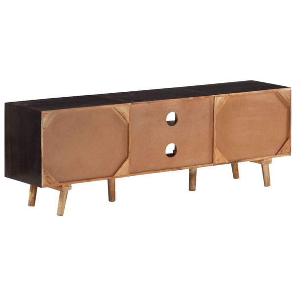 TV-Schrank 140 cm aus Mangoholz & Akazie