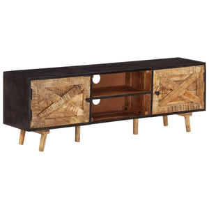 TV-Schrank 140 cm aus Mangoholz & Akazie