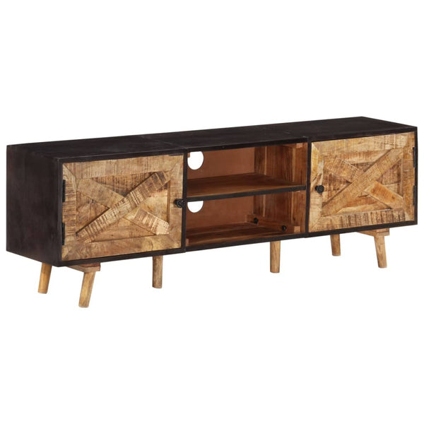 TV-Schrank 140 cm aus Mangoholz & Akazie