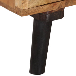 vidaXL Meuble TV 145x35x35 cm Bois d'acacia massif