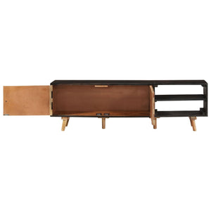 TV-Schrank 140 cm Mango Massivholz