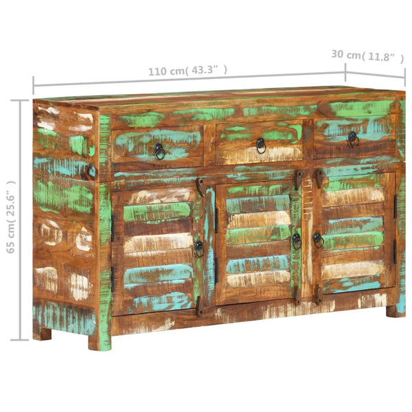 Massivholz Sideboard, 110 cm