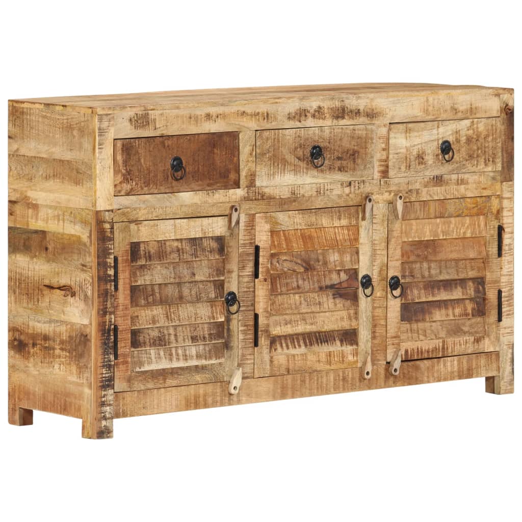vidaXL Buffet 110x30x65 cm Bois de manguier massif