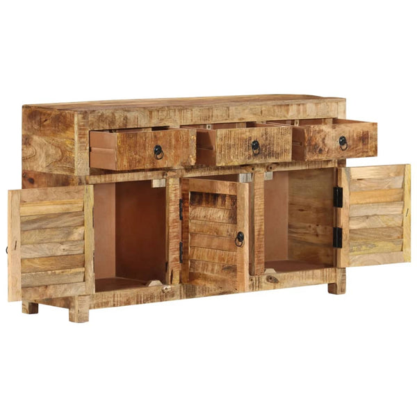 vidaXL Buffet 110x30x65 cm Bois de manguier massif