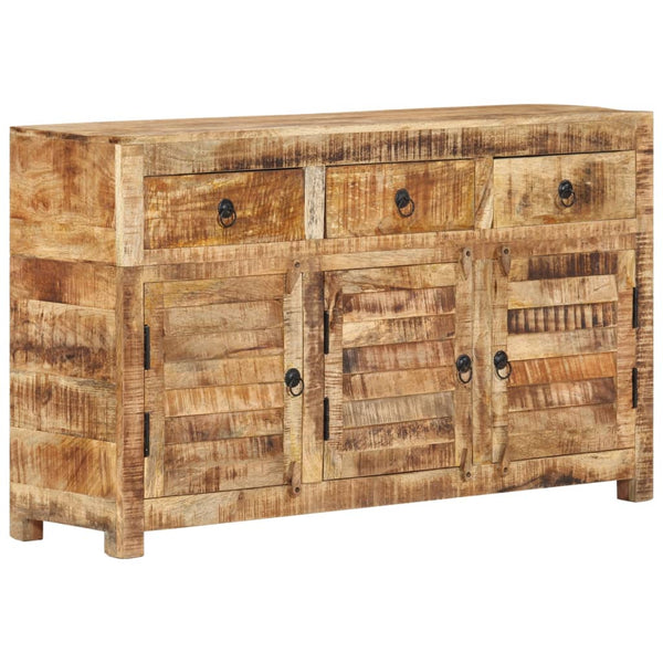 vidaXL Buffet 110x30x65 cm Bois de manguier massif