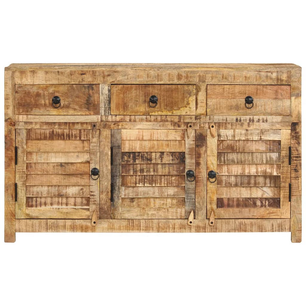 vidaXL Buffet 110x30x65 cm Bois de manguier massif