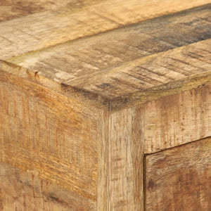 vidaXL Buffet 110x30x65 cm Bois de manguier massif