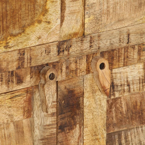 vidaXL Buffet 110x30x65 cm Bois de manguier massif
