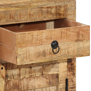 vidaXL Buffet 110x30x65 cm Bois de manguier massif