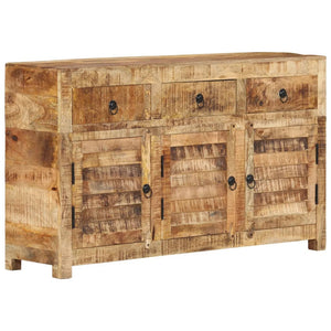 vidaXL Buffet 110x30x65 cm Bois de manguier massif