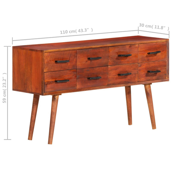 Massivholz Mango Sideboard 110 cm