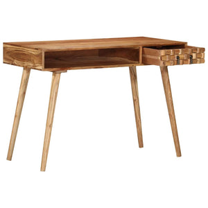 Akazie Massivholz Schreibtisch 110 cm