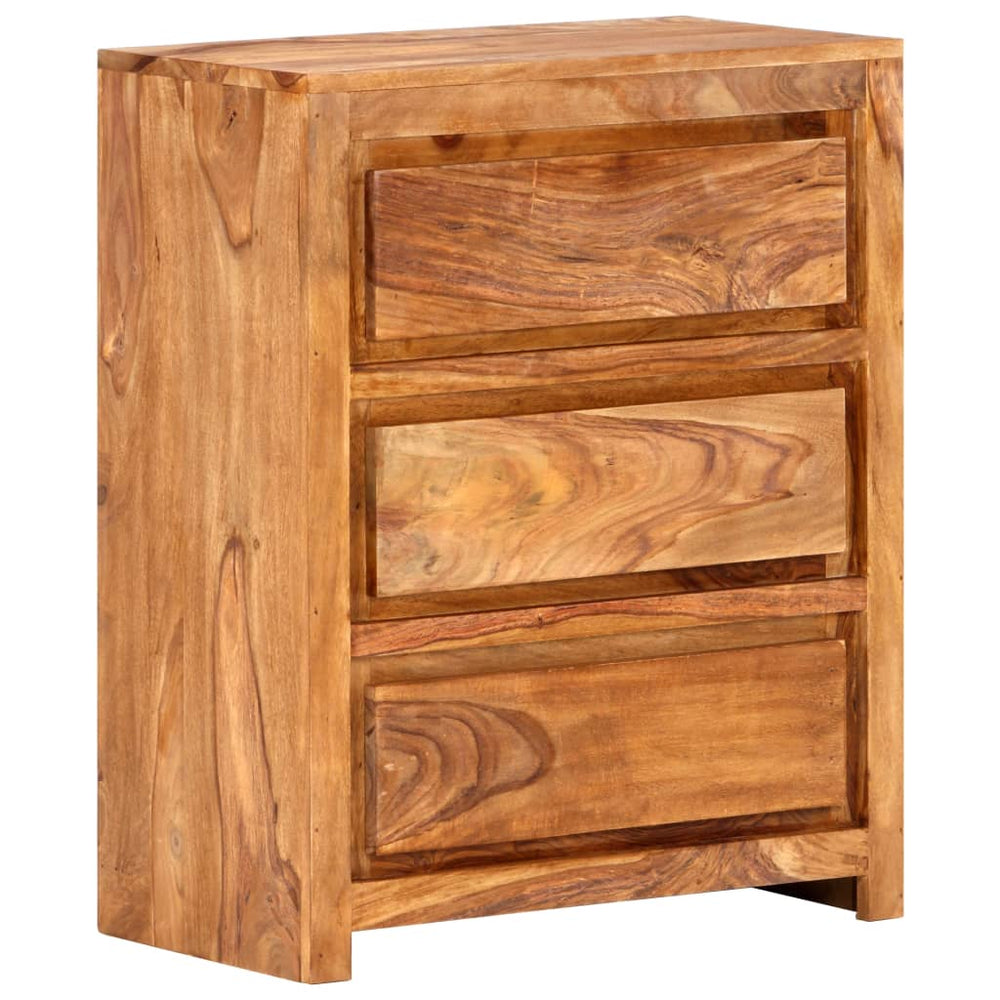 Akazie Schubladenschrank 60x75 cm