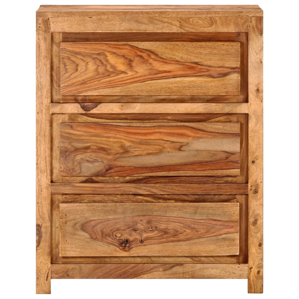 Akazie Schubladenschrank 60x75 cm