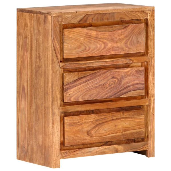 Akazie Schubladenschrank 60x75 cm