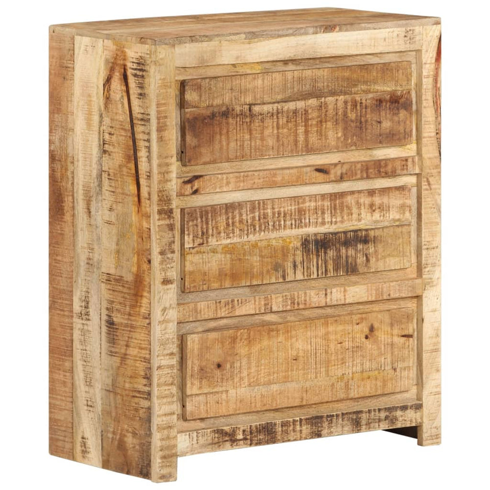 Mango Massivholz Schubladenschrank 60x75 cm
