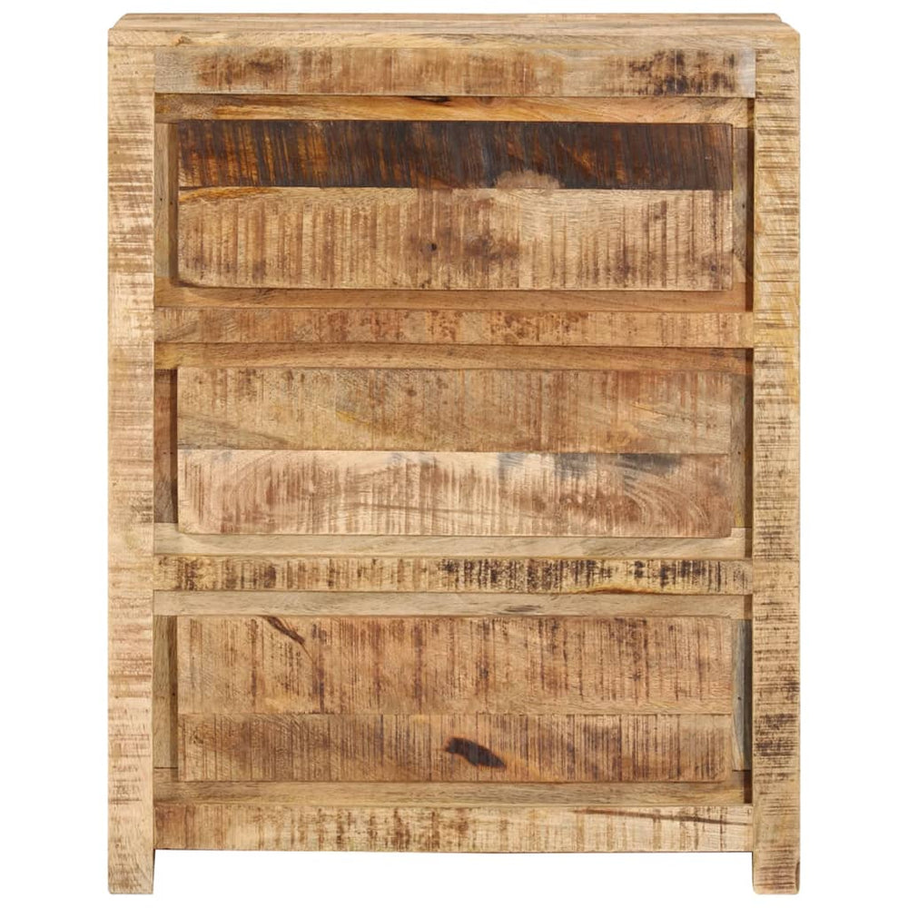 Mango Massivholz Schubladenschrank 60x75 cm