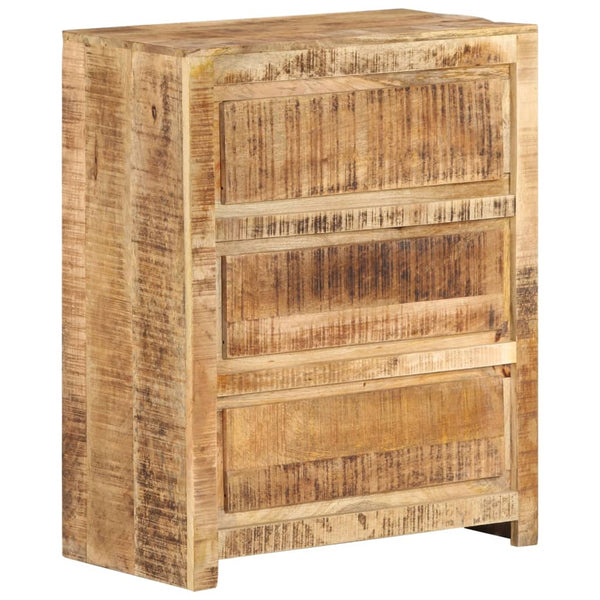 Mango Massivholz Schubladenschrank 60x75 cm