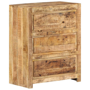 Mango Massivholz Schubladenschrank 60x75 cm