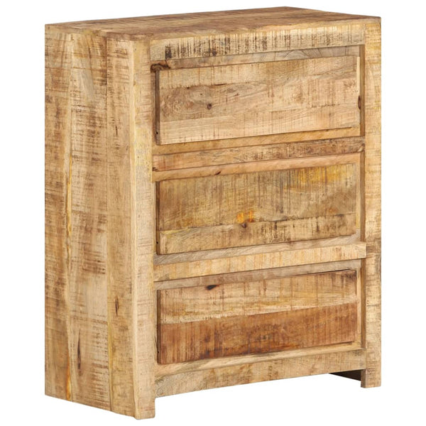 Mango Massivholz Schubladenschrank 60x75 cm