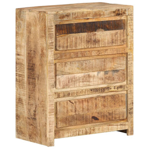 Mango Massivholz Schubladenschrank 60x75 cm
