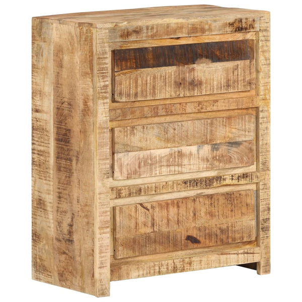 Mango Massivholz Schubladenschrank 60x75 cm