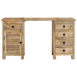 Massivholz Schreibtisch Mango 140 cm