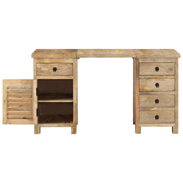 Massivholz Schreibtisch Mango 140 cm
