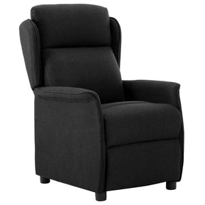 Schwarzer Liegestuhl Polyester