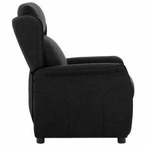 Schwarzer Liegestuhl Polyester